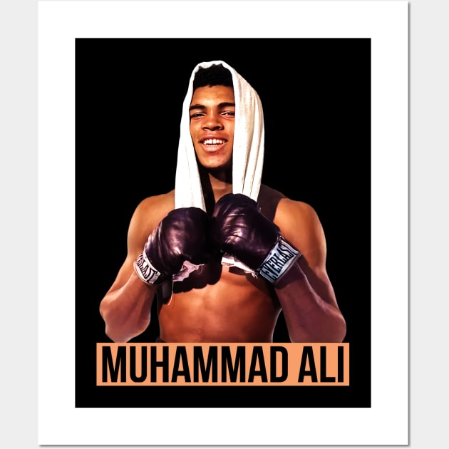 Muhammad Ali Wall Art by sandesart